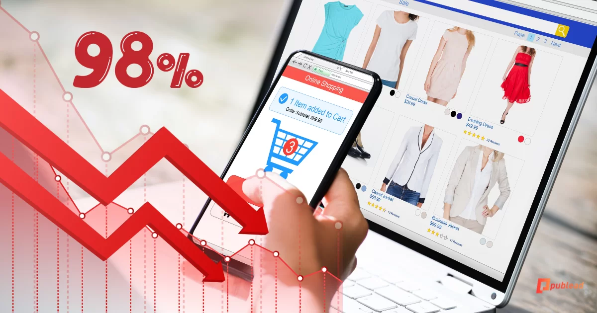 98% khách vào website rồi đi mất — làm gì với con số đó